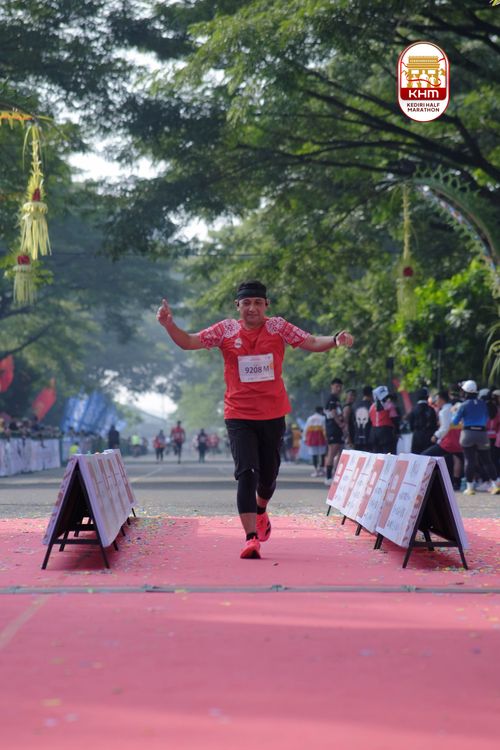 Race photo from Kediri Half Marathon 2025
