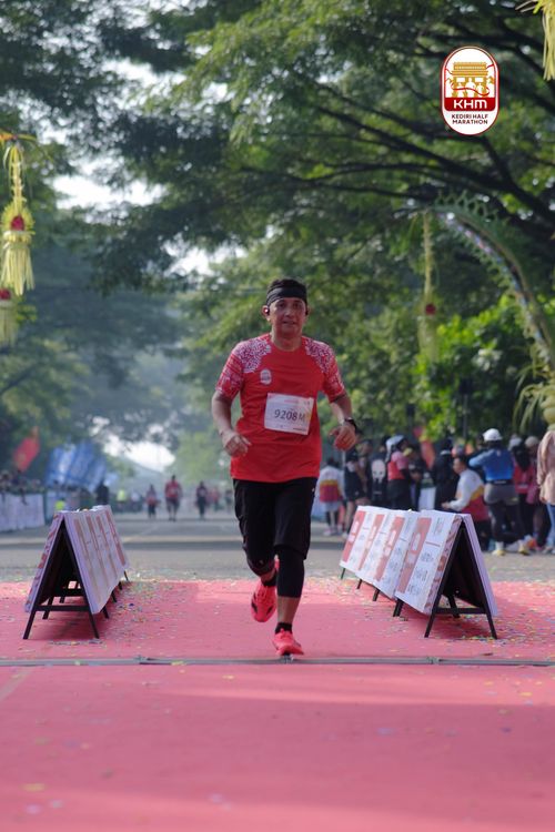 Race photo from Kediri Half Marathon 2025