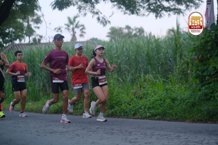 Race photo from Kediri Half Marathon 2025