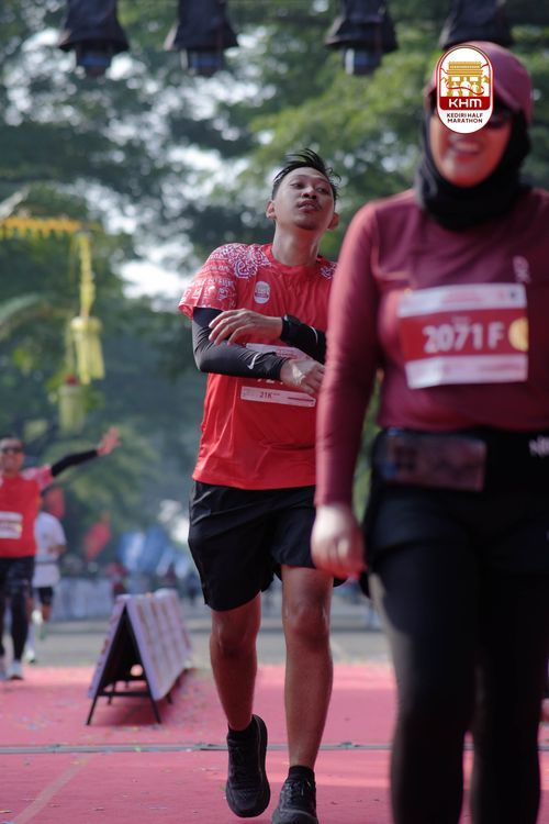 Race photo from Kediri Half Marathon 2025