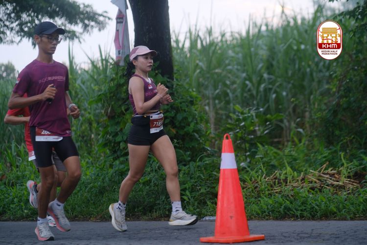 Race photo from Kediri Half Marathon 2025