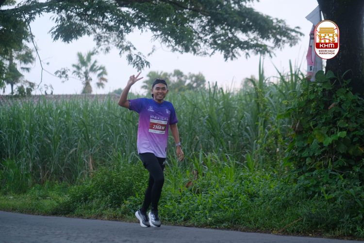 Race photo from Kediri Half Marathon 2025