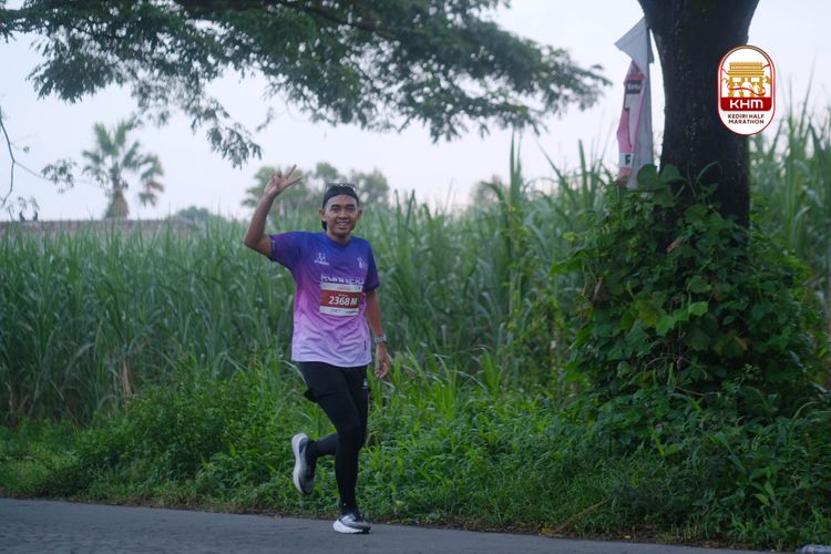 Race photo from Kediri Half Marathon 2025