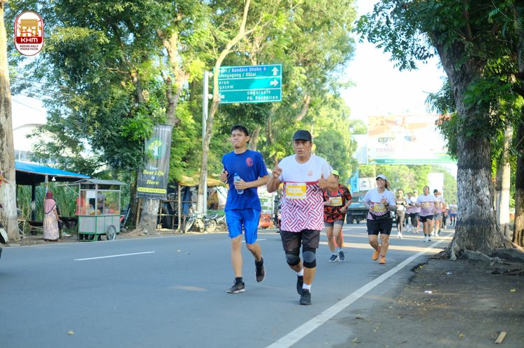 Race photo from Kediri Half Marathon 2024
