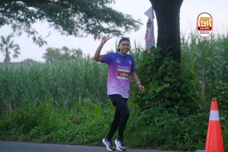 Race photo from Kediri Half Marathon 2025