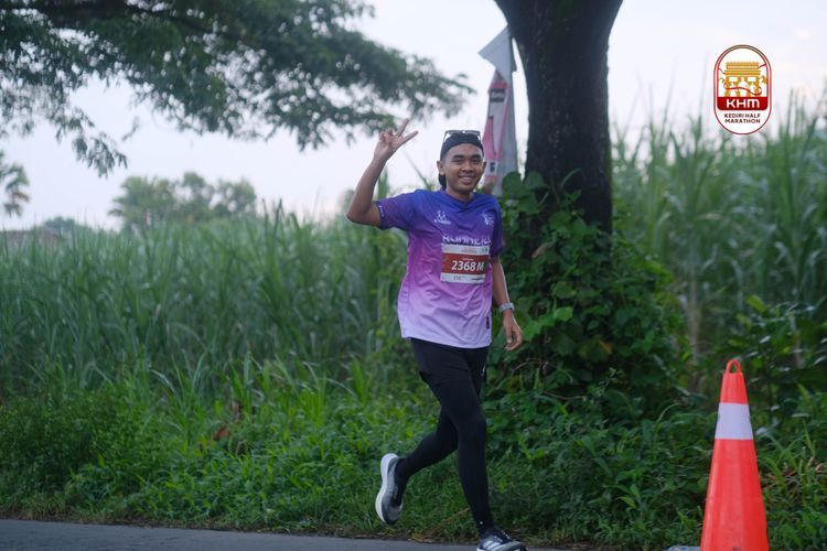 Race photo from Kediri Half Marathon 2025