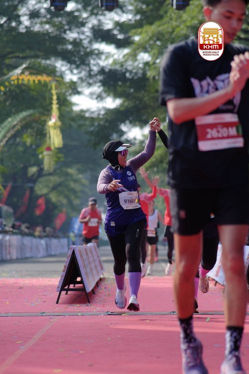 Race photo from Kediri Half Marathon 2025