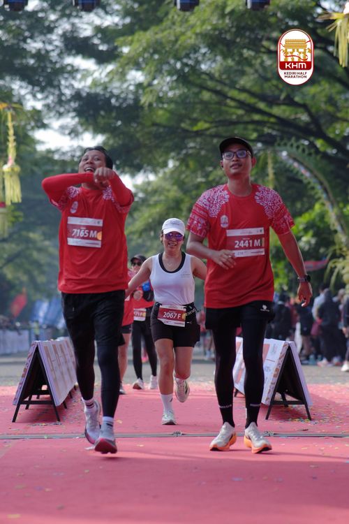 Race photo from Kediri Half Marathon 2025