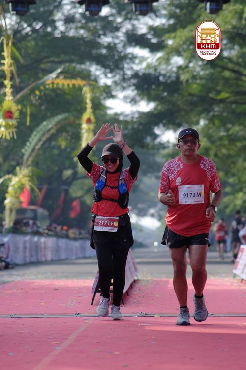 Race photo from Kediri Half Marathon 2025