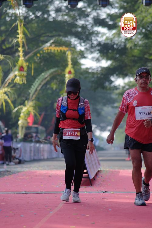 Race photo from Kediri Half Marathon 2025