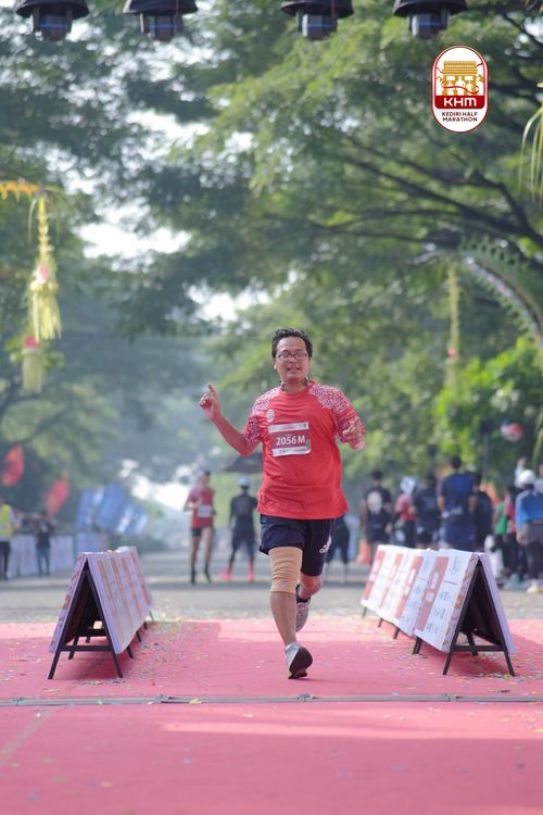 Race photo from Kediri Half Marathon 2025