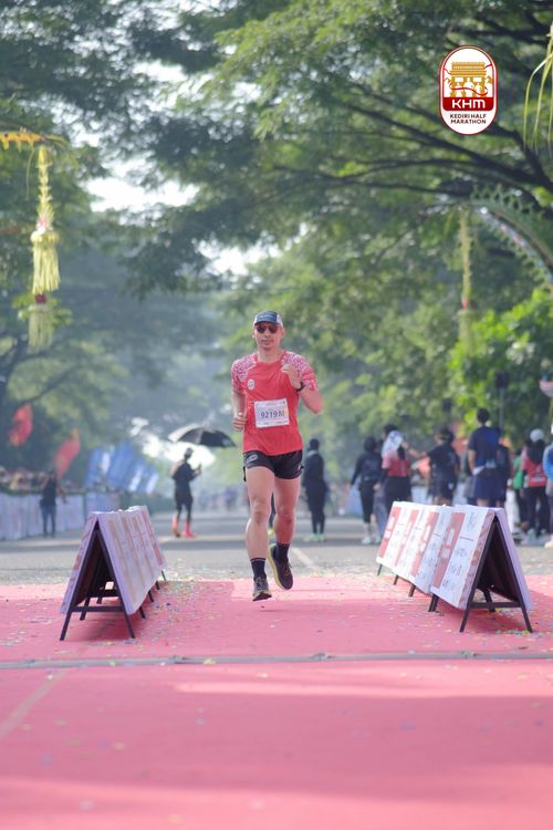 Race photo from Kediri Half Marathon 2025