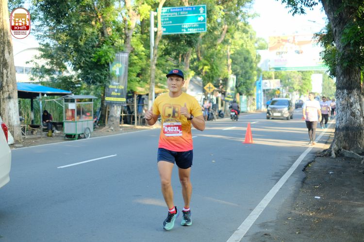 Race photo from Kediri Half Marathon 2024