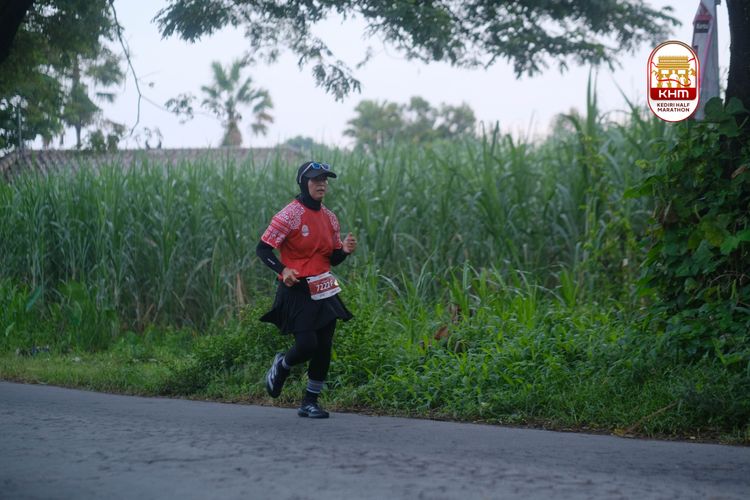 Race photo from Kediri Half Marathon 2025