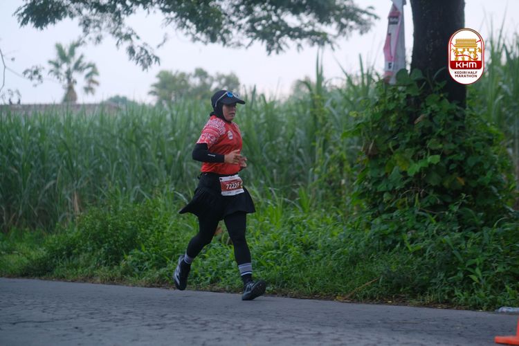 Race photo from Kediri Half Marathon 2025
