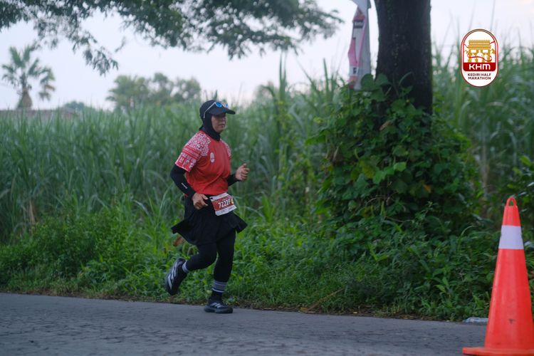 Race photo from Kediri Half Marathon 2025