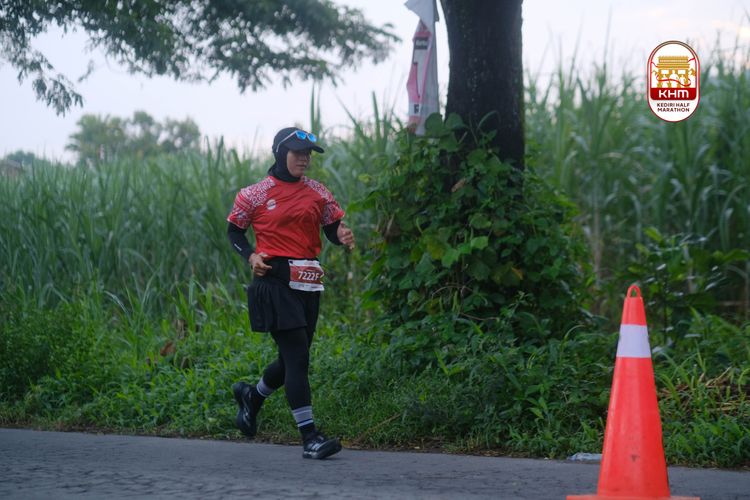 Race photo from Kediri Half Marathon 2025