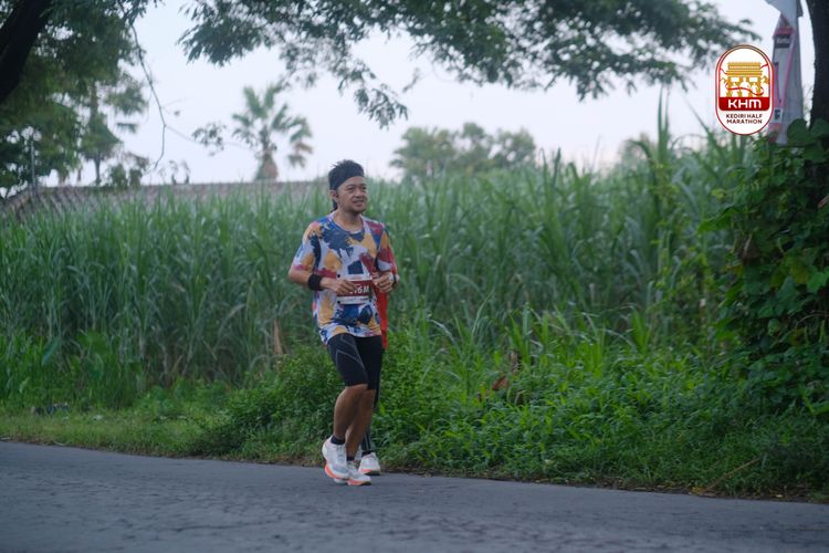 Race photo from Kediri Half Marathon 2025