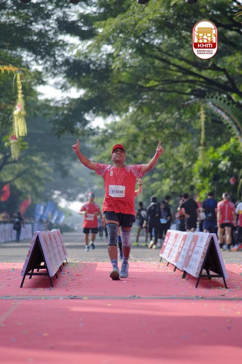 Race photo from Kediri Half Marathon 2025