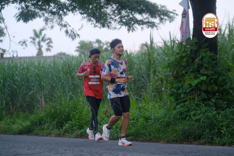 Race photo from Kediri Half Marathon 2025