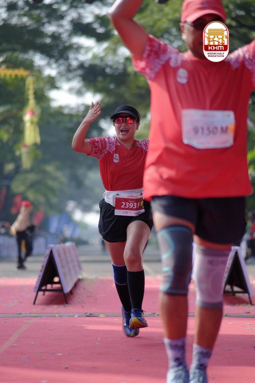 Race photo from Kediri Half Marathon 2025