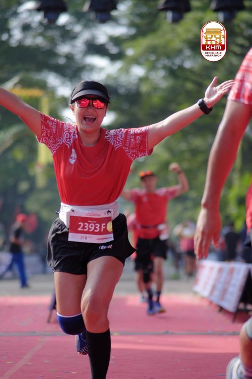 Race photo from Kediri Half Marathon 2025