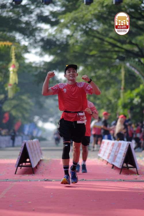 Race photo from Kediri Half Marathon 2025