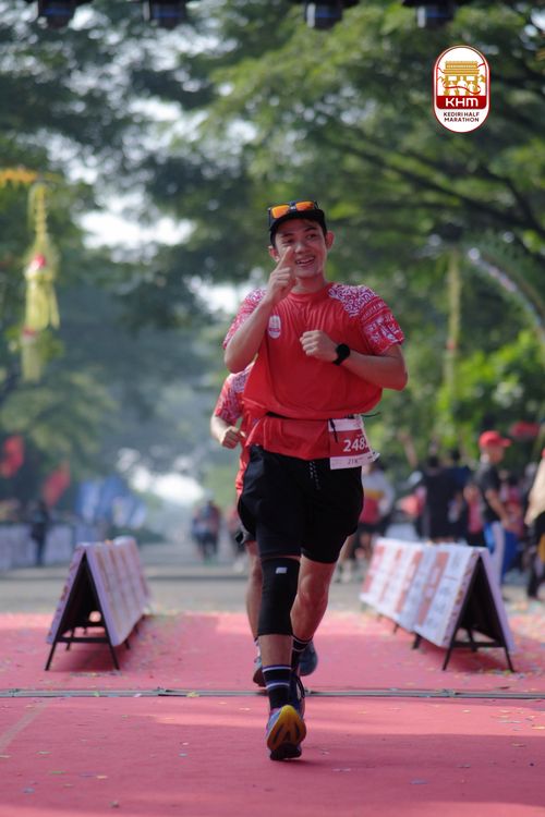 Race photo from Kediri Half Marathon 2025