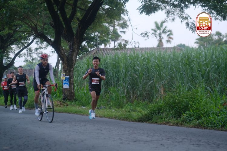 Race photo from Kediri Half Marathon 2025