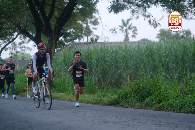 Race photo from Kediri Half Marathon 2025