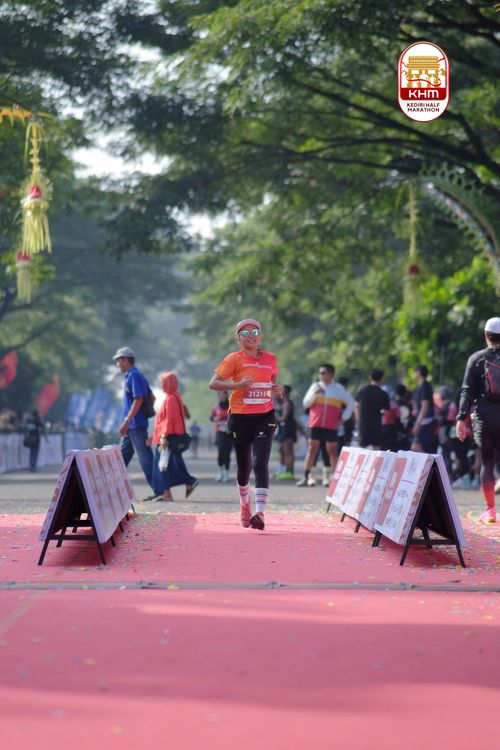 Race photo from Kediri Half Marathon 2025