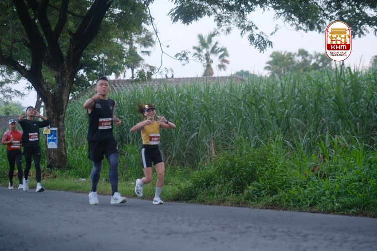 Race photo from Kediri Half Marathon 2025