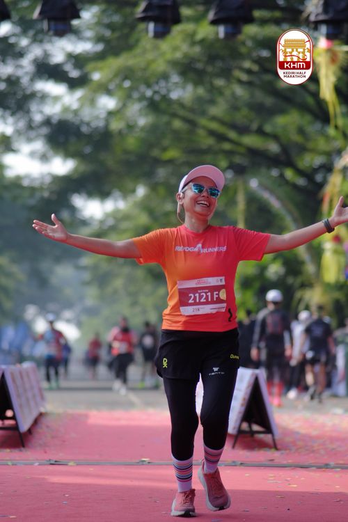 Race photo from Kediri Half Marathon 2025