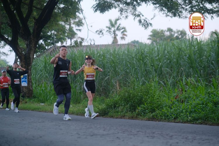 Race photo from Kediri Half Marathon 2025