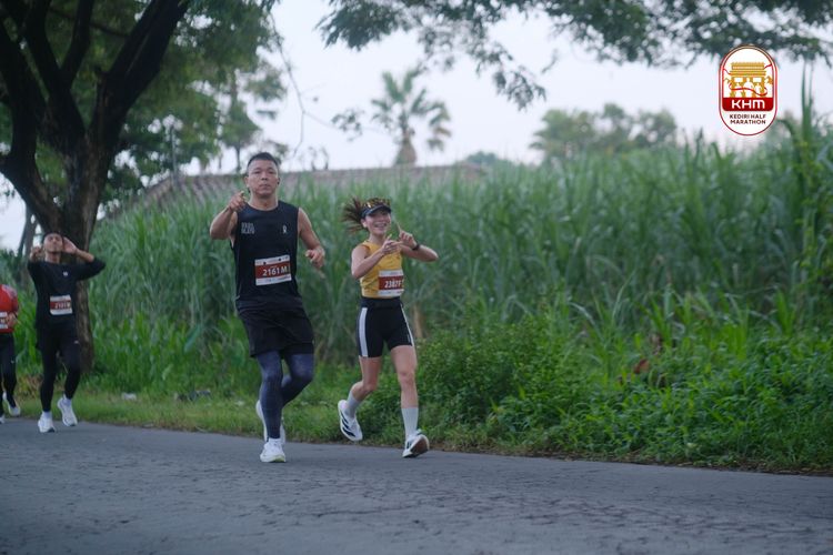 Race photo from Kediri Half Marathon 2025