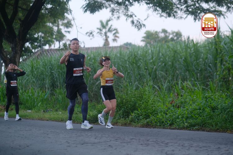 Race photo from Kediri Half Marathon 2025