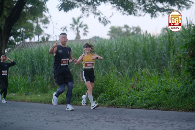 Race photo from Kediri Half Marathon 2025