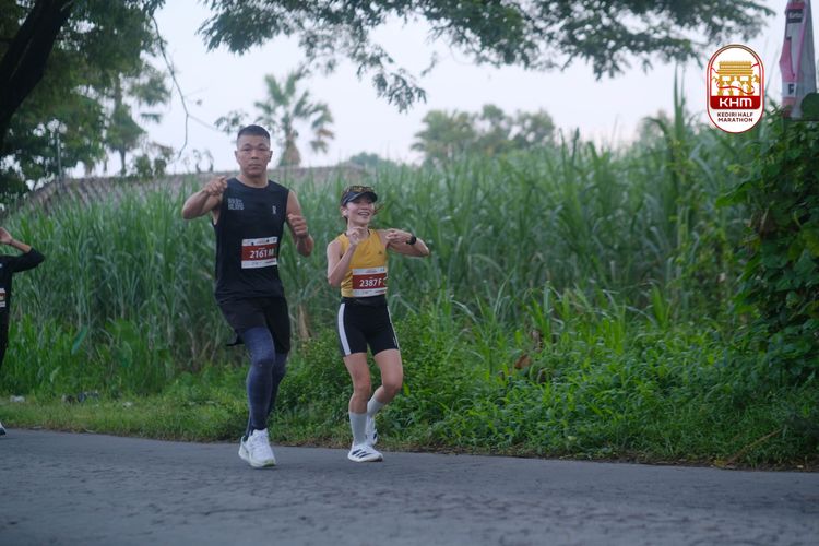 Race photo from Kediri Half Marathon 2025