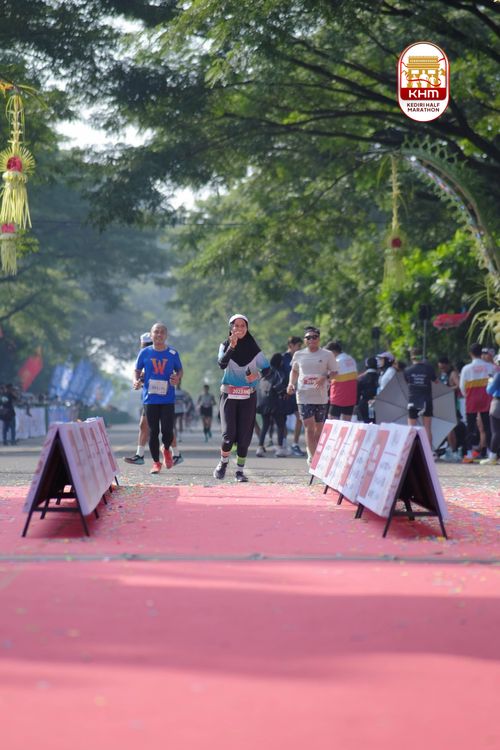 Race photo from Kediri Half Marathon 2025