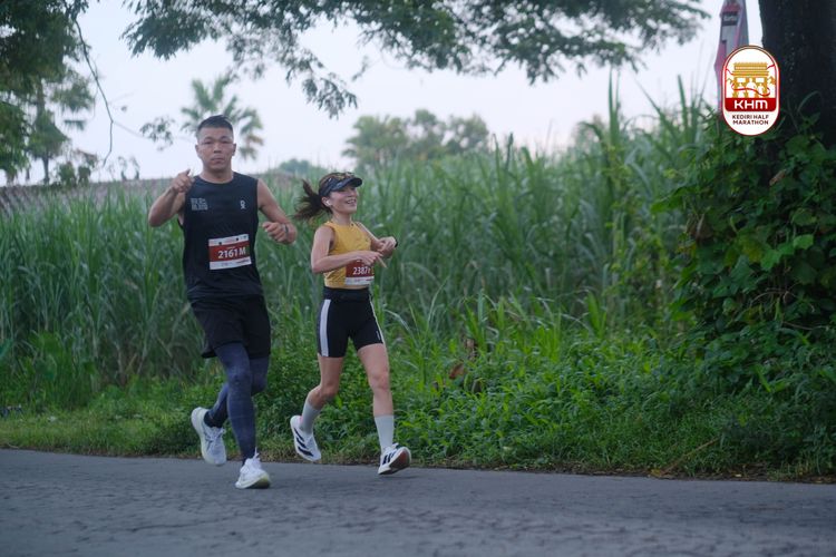 Race photo from Kediri Half Marathon 2025