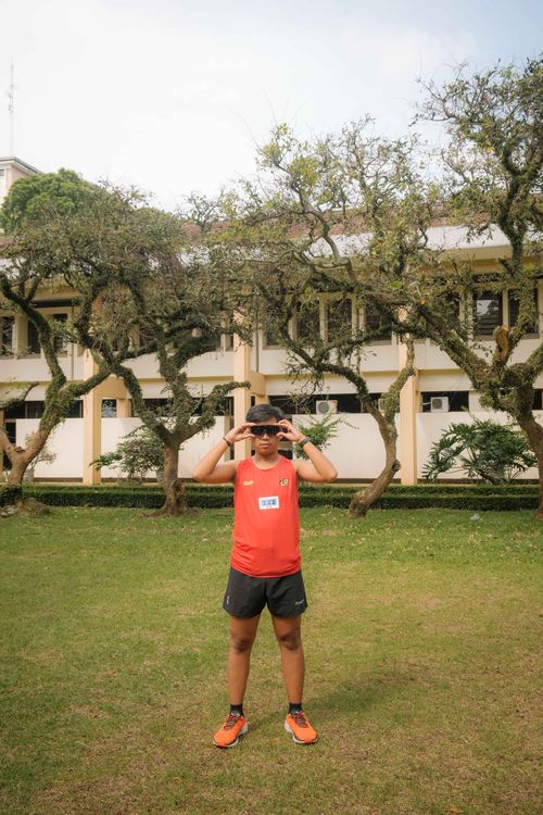 Race photo from Running 5 K