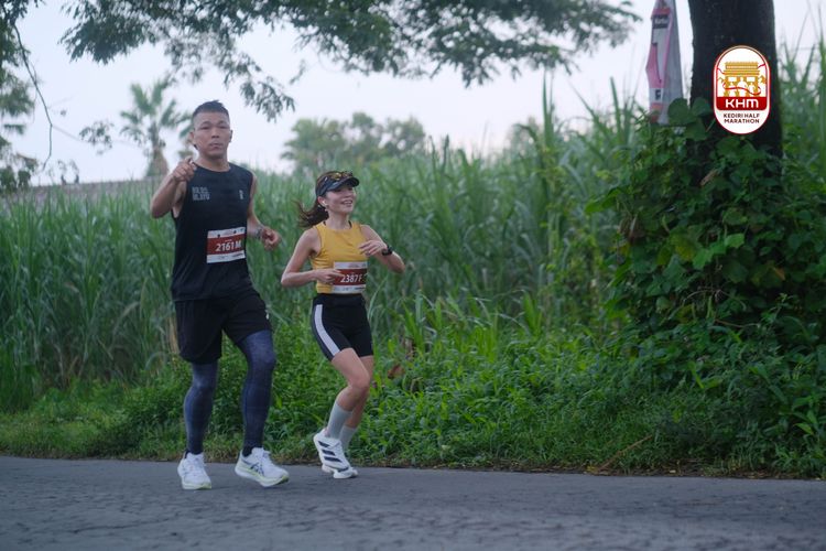 Race photo from Kediri Half Marathon 2025