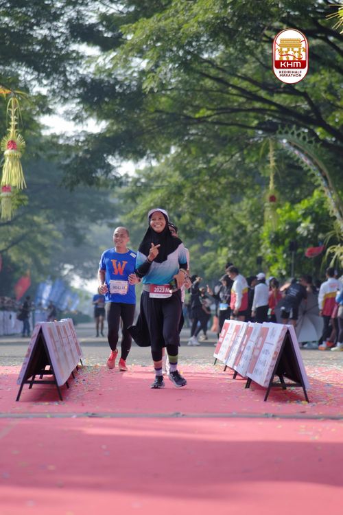 Race photo from Kediri Half Marathon 2025