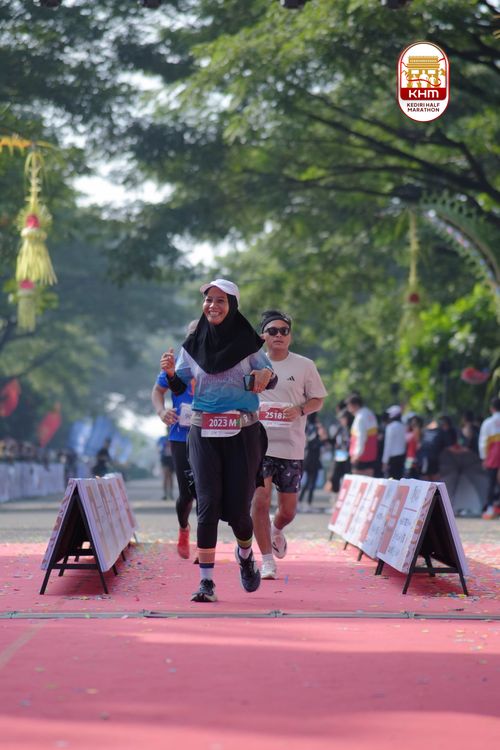 Race photo from Kediri Half Marathon 2025