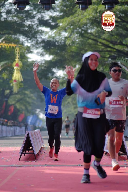 Race photo from Kediri Half Marathon 2025
