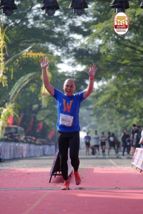 Race photo from Kediri Half Marathon 2025