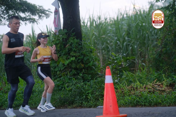 Race photo from Kediri Half Marathon 2025