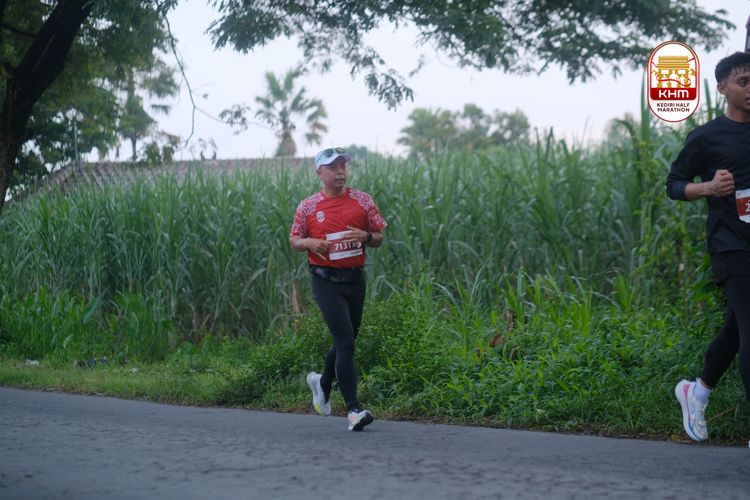 Race photo from Kediri Half Marathon 2025
