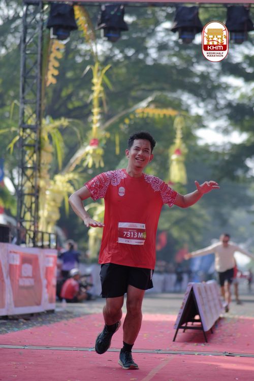 Race photo from Kediri Half Marathon 2025