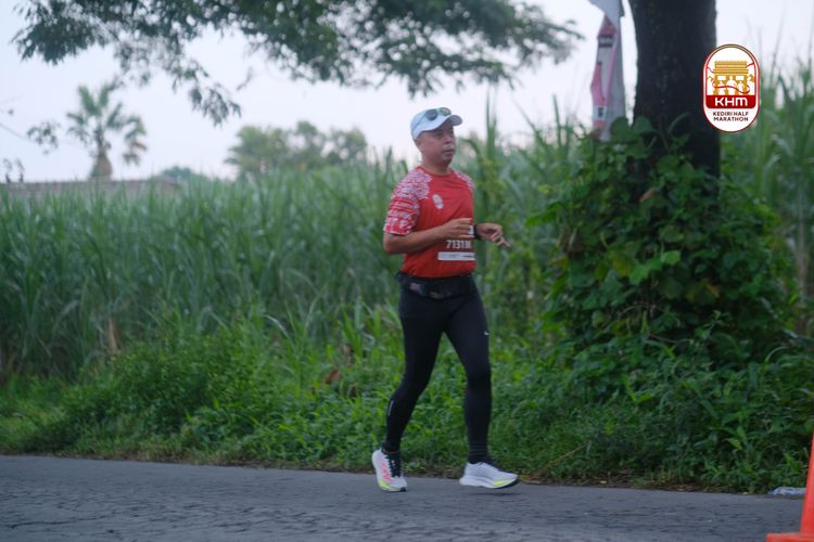 Race photo from Kediri Half Marathon 2025